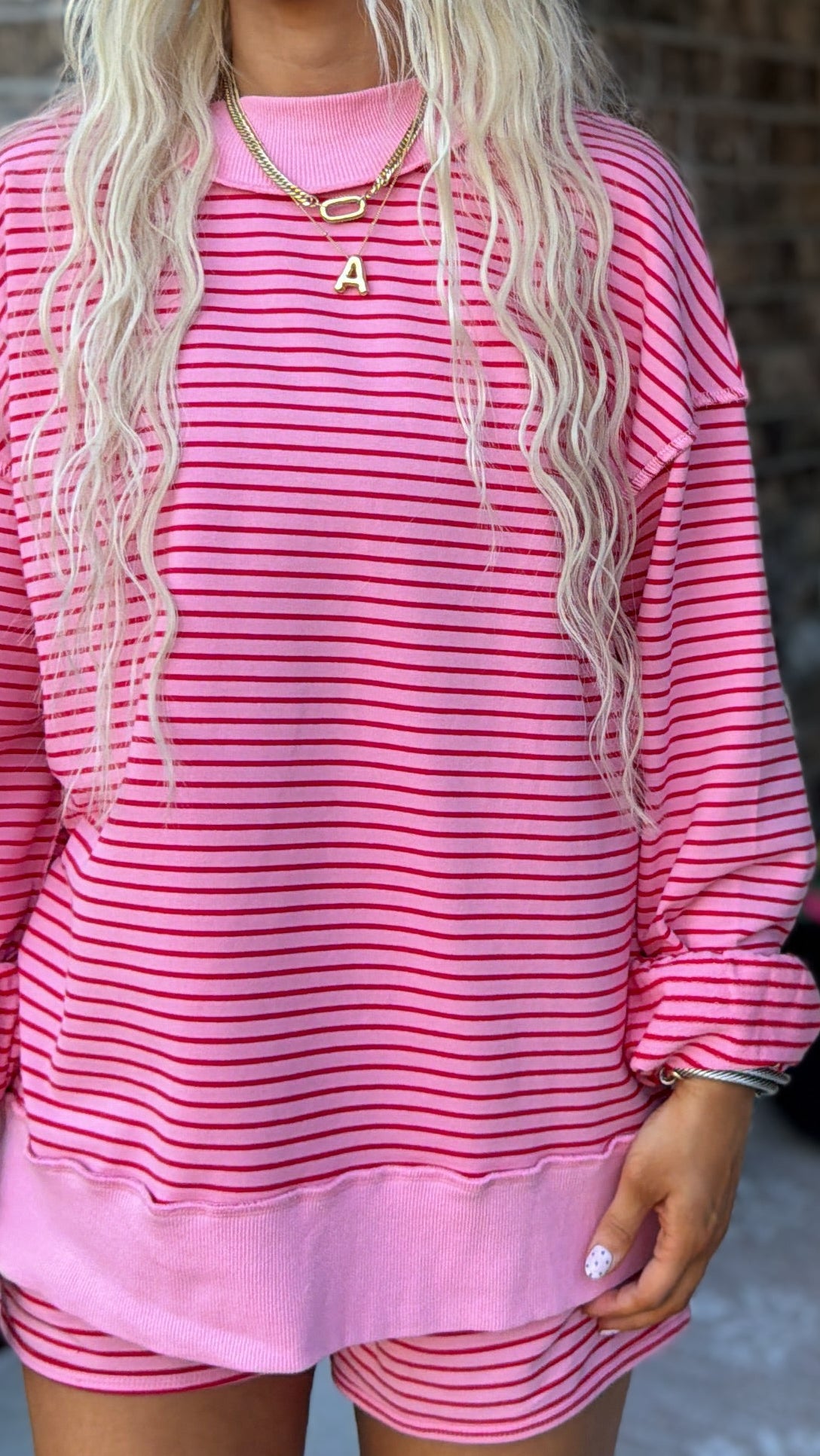 Stripe Situation Set - Pink