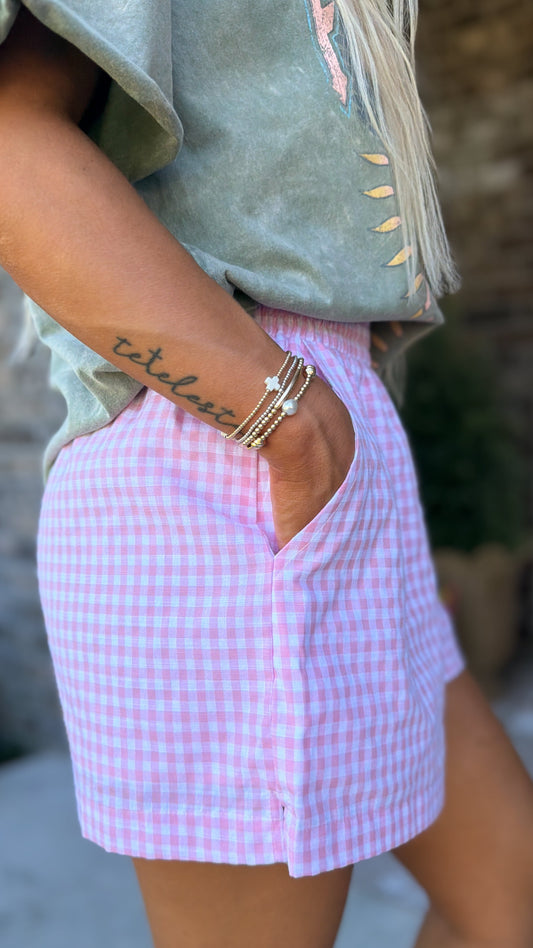 Gingham Boxer Shorts