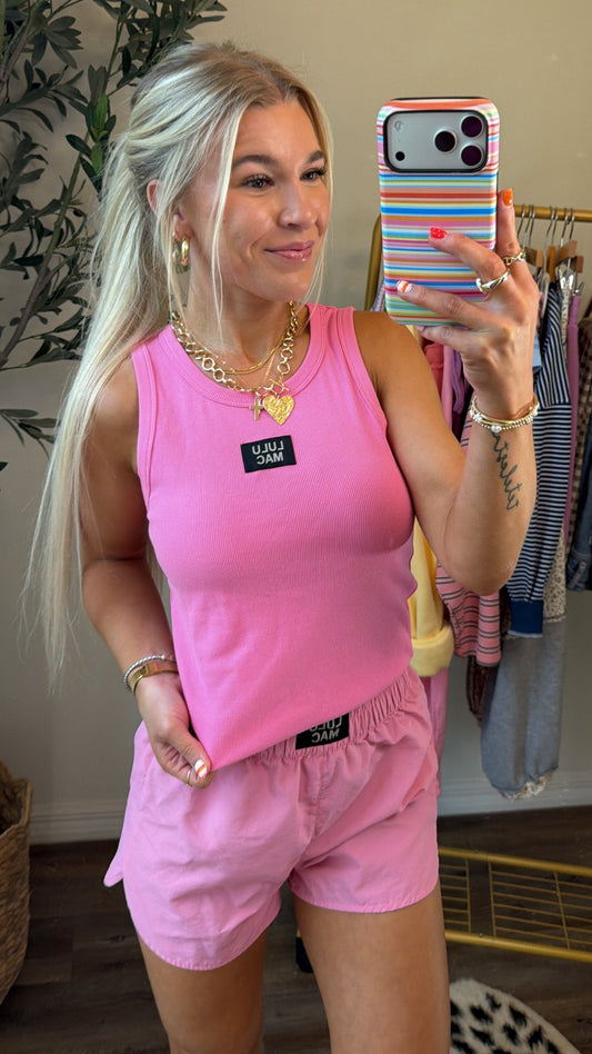 Lulu Mac Tank - Bubblegum