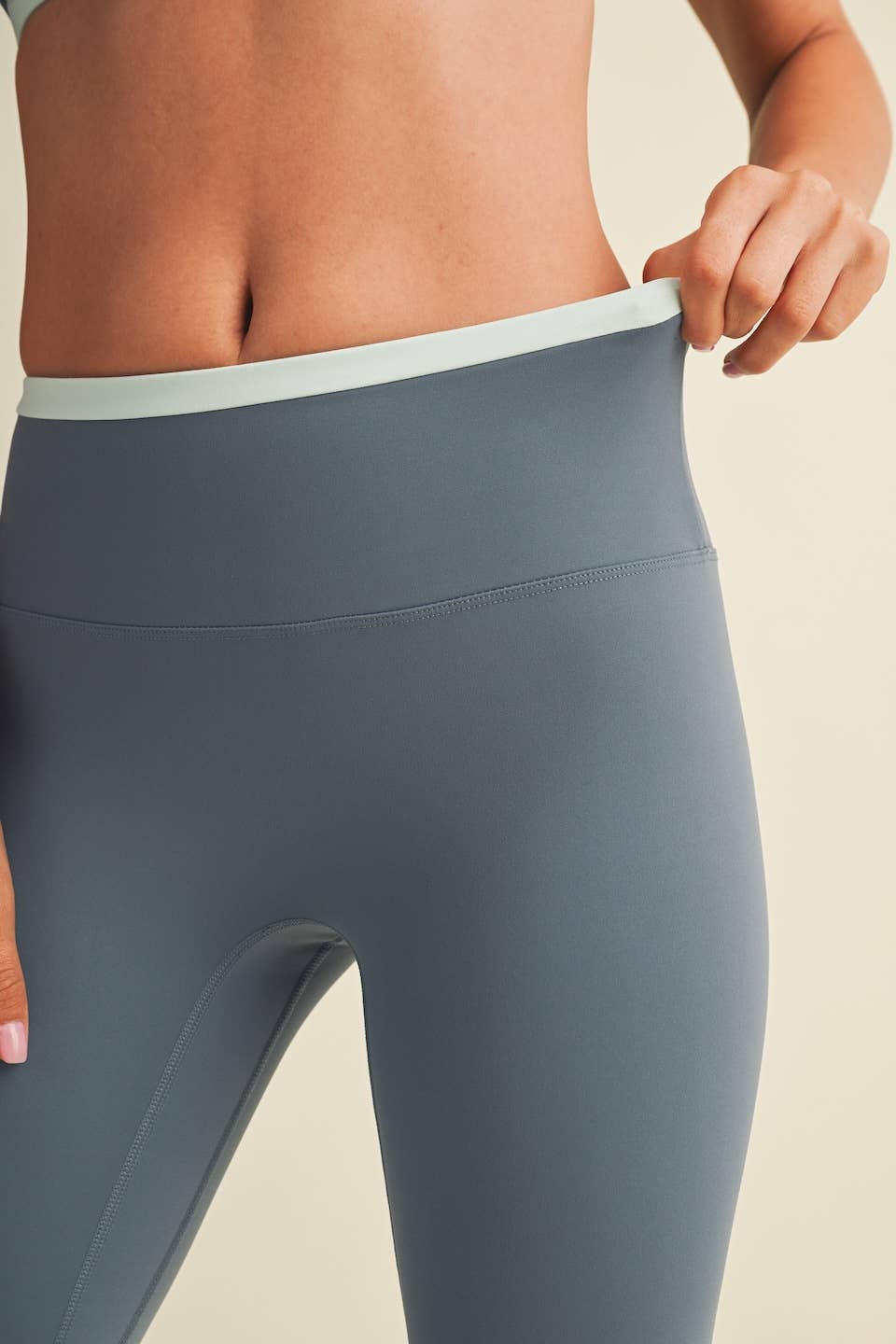Double Take Leggings - Slate