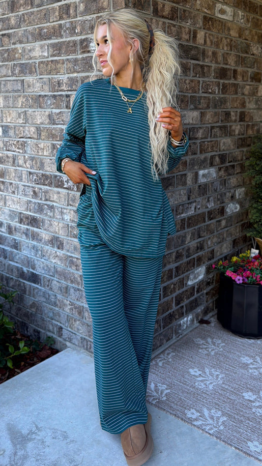 Relaxed Stripe Set