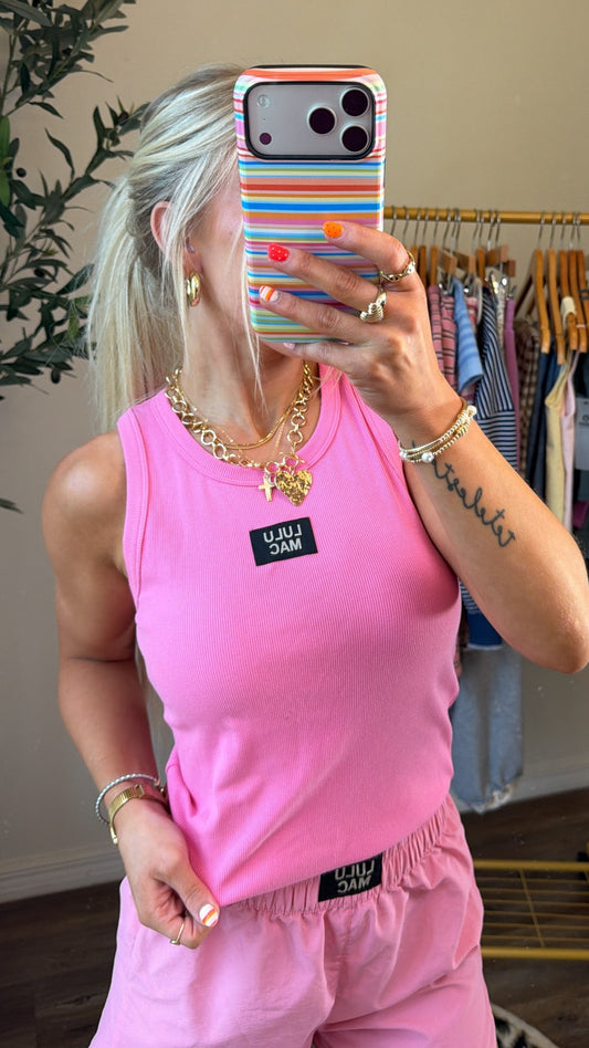 Lulu Mac Tank - Bubblegum