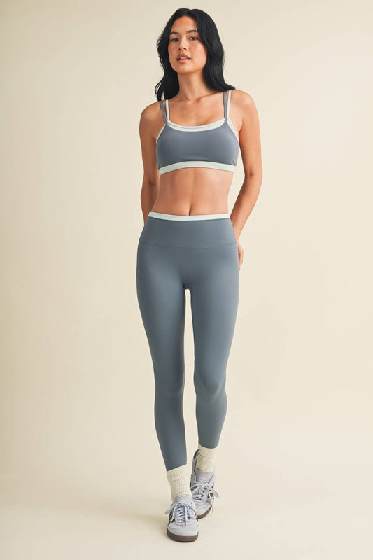 Double Take Bra - Slate