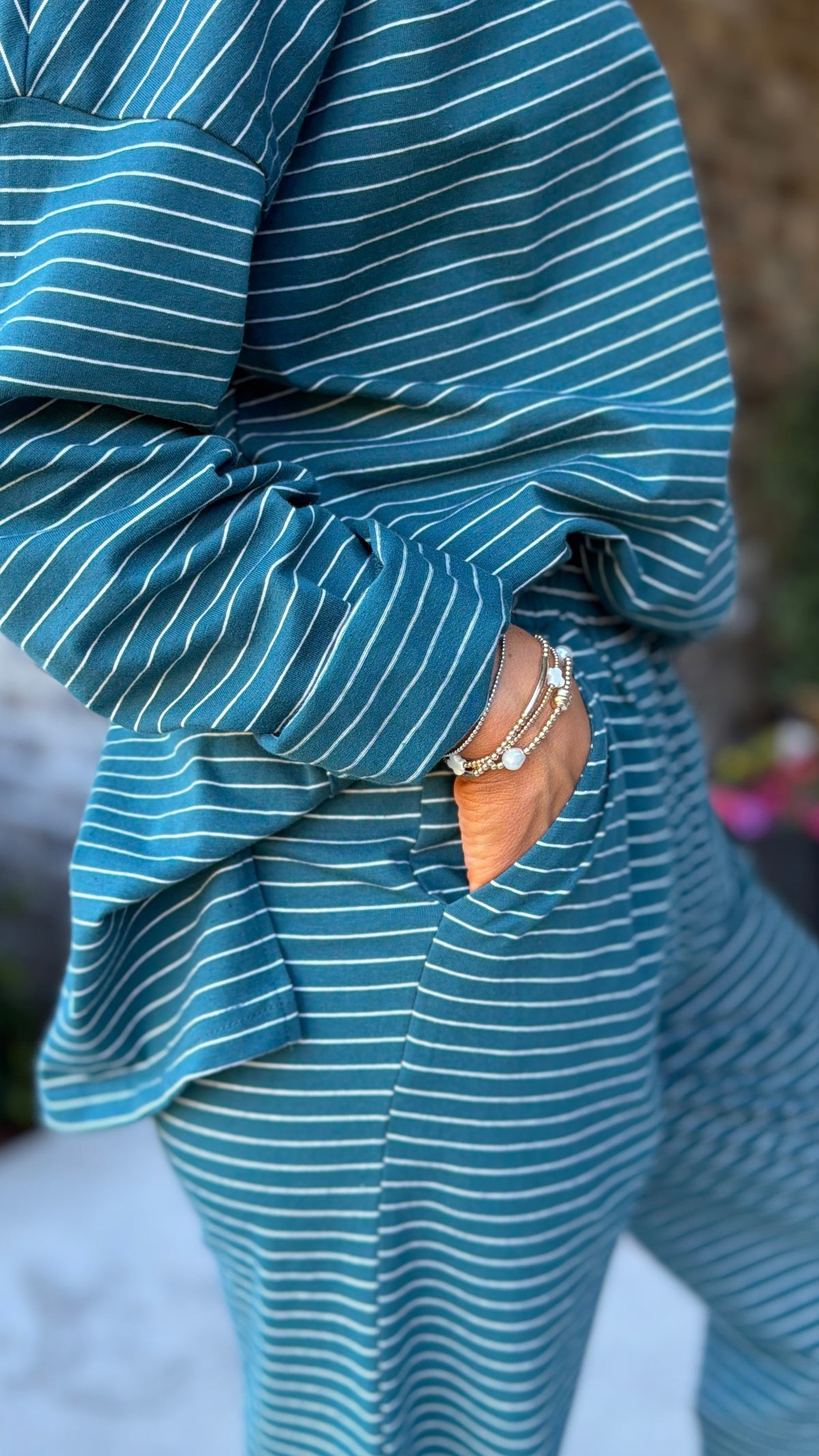 Relaxed Stripe Set