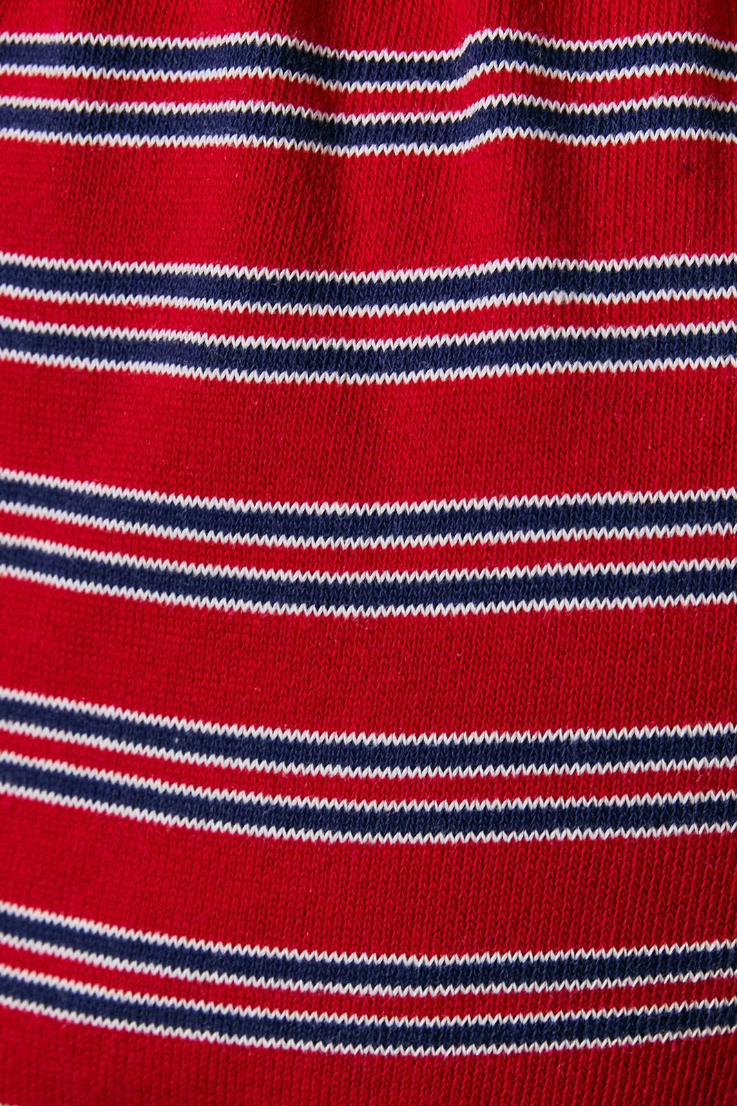 Retro Stripe Shorts - Red