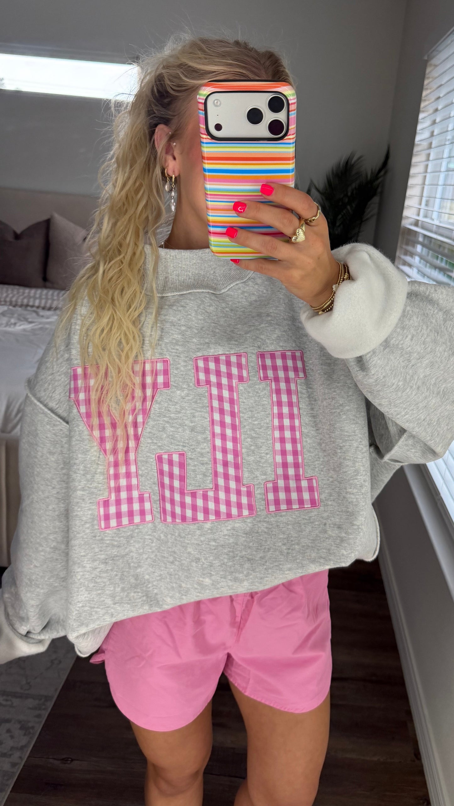 Love You More Mock-Neck
