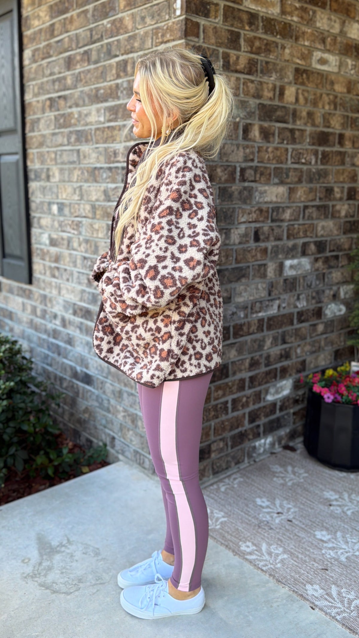 Leopard Sherpa Fleece