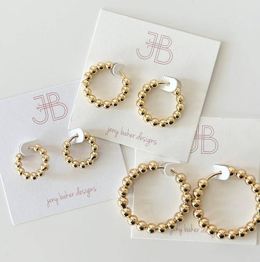 Bali Gold Hoops