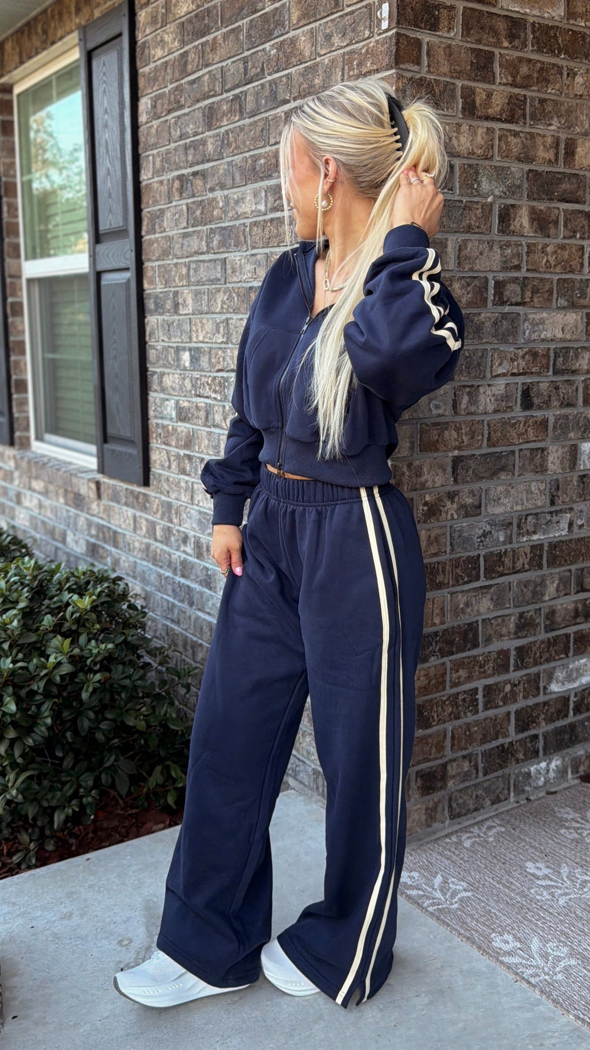 Sporty Social Zip Up
