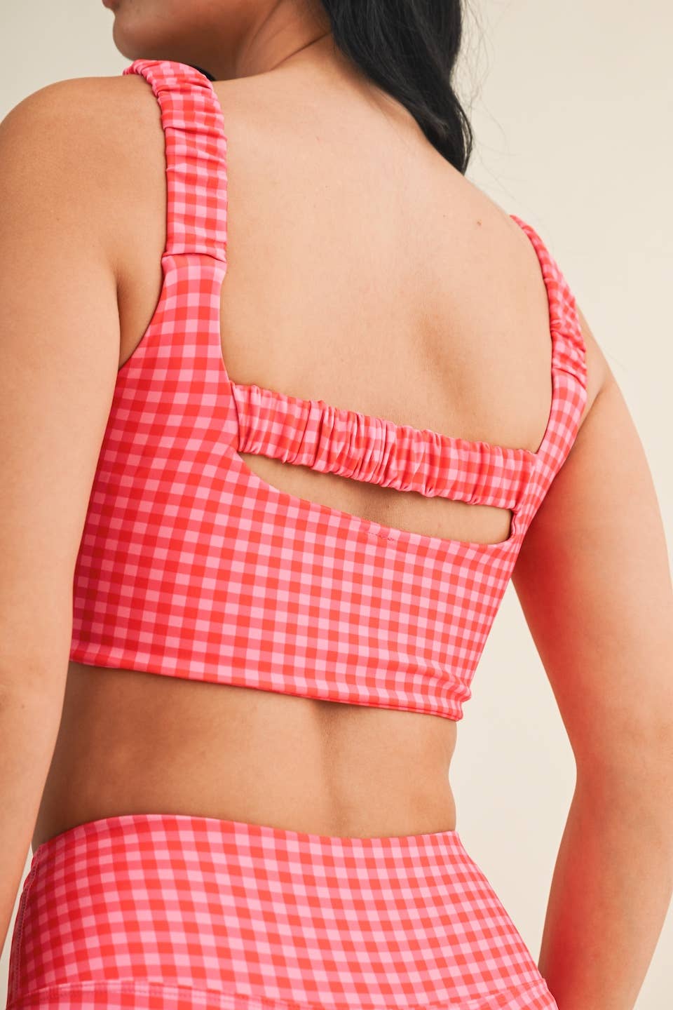 Gingham Core Top