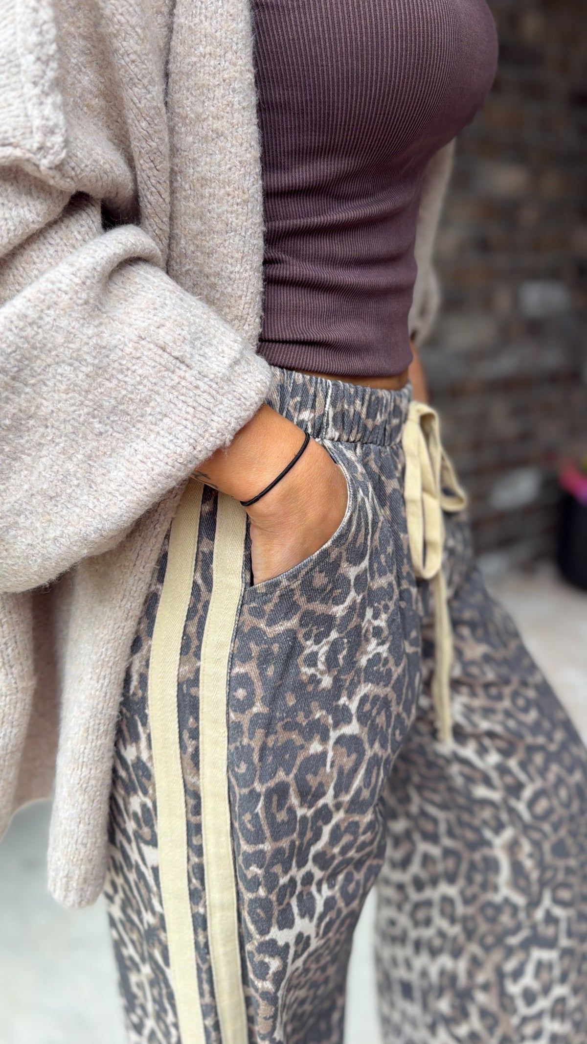 Leopard Leisure Pants (PREORDER (1-2 weeks)/Restock)