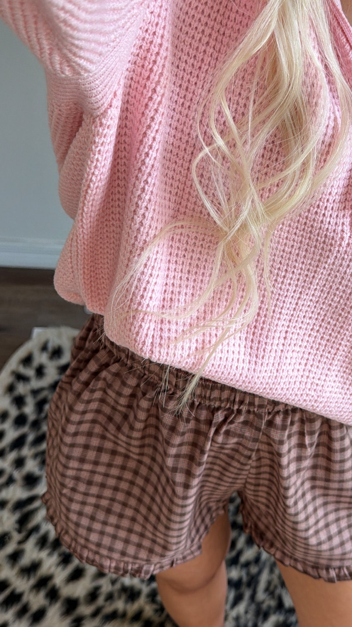 Espresso Plaid Shorts