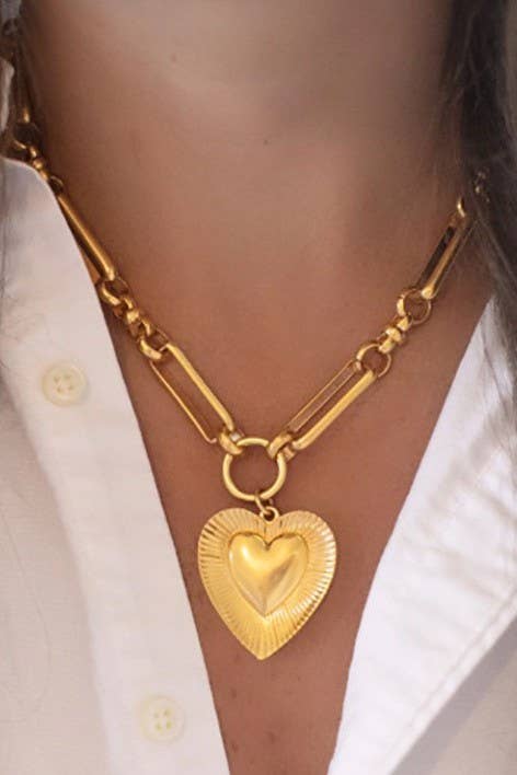Chunky Chain Statement Necklace