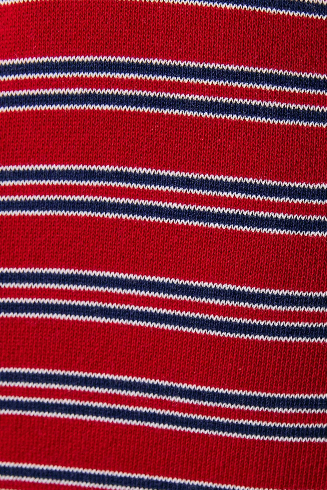Striped Button Down - Red
