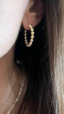 Bali Gold Hoops
